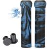 LORESJOY Manopole Ergonomiche per Bicicletta in Gomma, 1 Paio Bici Gomma Manopole Manubrio 22mm, Morbida Antiscivolo, Accessori Biciclette da Esterno, per BMX/MTB/Mountain Bike(Blu)