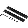 FOCUHUNTER Tactical Picatinny Rail Mount G36 2 Pezzi 20mm Picatinny Rail Handguard Mount Rail System 36C Accessori da Caccia Giochi Sportivi all'aperto Rail Picatinny in Alluminio