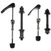 CYSKY ASSE Bici 1 Coppia Mozzo Bici a Sgancio Rapido Bici da Strada Anteriore Posteriore Assale Albero Cavo Set Adatto per Bici da Strada, Mountain Bike, MTB, BMX