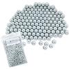 Glac Store® 500 Pz Pallini in Acciaio Metallo da 6 mm per Softair Soft Air Pistole Fucili 0,80 Grammi Calibrati e Lucidati