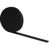 RETON 20mm 10 cantieri Cinturino per Polipropilene Pesante in Nylon Nero