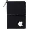 Kofull Deluxe PU Leather Golf Scorecard Cover Holder e Yardage Book-Free Invia Un Segno Palla e Una Matita
