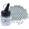 Glac Store® 1000 Pz Pallini in Acciaio Metallo da 6 mm per Softair Soft Air Pistole Fucili 0,80 Grammi Calibrati e Lucidati con Porta Pallini Incluso Comodo Per il Trasporto