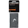 HEAD Polsino da 5", Accessori Tennis Unisex Adulto, Antracite, Taglia Unica