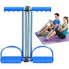 COVVY, attrezzo elastico per Sit Up, con doppia molla a tensione, corda, pedale, per esercizi per addome, gambe, addominali, pancia, bodybuilding, palestra, fitness, yoga, allenamento (viola)