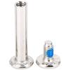 Keenso Viti per Pattini in Linea, 10 Pezzi 31 mm 36 mm Ferro Durevole Viti per Pattinaggio in Linea Viti per Ruote Pattini in Linea Raccordi Pattini Assali Ruote Hardware Modelli di trasformazione