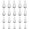mohito 20PCS Pesca Drop Shot Piombino da Pesca 7g/10g/15g/20g Attrezzatura da Pesca Pesi da Pesca Pesi da Pesca Kit Per la pesca in Mare e d'acqua Dolce