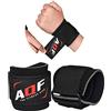 AQF Polsiere Palestra Super Resistenti Neoprene Imbottitura Polsini Palestra Supporto del Esercizio Polsiera per Pugno 5mm
