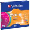 Verbatim DVD-R 4.7GB - Confezione da 5