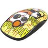 Trust Sketch Mouse Wireless con Clic Silenziosi, Giallo