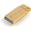 Verbatim 99104 Unità USB 3.0 Metal Executive, 16 GB, Oro