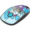 Trust Sketch Mouse Wireless con Clic Silenziosi, Ciano