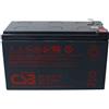 12V 12Ah Batteria, Batteria Piombo-Acido (AGM), B.B. Battery EP12-12,  151x98x94 (LxLAxA), Terminale T2 Faston