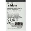 vhbw batteria compatibile con Phonak Dect II, Dect CP 1 Smartphone, Telefono (1200mAh, 3,7V, Li-Ion)
