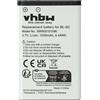 vhbw batteria compatibile con T-Com Octophone 8232, 8242 Telefono (1200mAh, 3,7V, Li-Ion) - Sostituisce RTR001F01, 10000058