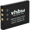 vhbw 1x batteria compatibile con Toshiba Camileo HD, H10, H20, S10, P30 HD Pro, Pro, P10 fotocamera (1000mAh, 3,6V, Li-Ion)