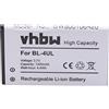 vhbw batteria sostituisce Nokia BL-4UL, BL-4WL per smartphone cellulare (1200mAh, 3,7V, Li-Ion)
