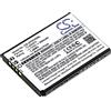 TECHTEK Batterie 400mAh compatibile con [Alcatel] OneTouch 1013X, OneTouch 1035D, 1046D, OT-1013X, OT-1035D, OT-1046D sostituisce TLi004FA
