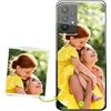Coverpersonalizzate.it - Cover personalizzata compatibile per Samsung A32 con la tua foto o la tua frase - Custodia personalizzata in tpu trasparente
