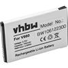 vhbw batteria compatibile con Motorola V360, Q 9h, V235, Wilder, V1075, V1050, V980 smartphone cellulare (700mAh, 3,7V, Li-Ion)