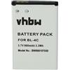 vhbw batteria compatibile con Snom 1271, 2758, M3, M9, M9R, M9R-ES, M9R-HC telefono fisso cordless (900mAh, 3,7V, Li-Ion)