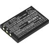 UK Battery Batteria per Toshiba Camileo P10 PX1488K, 3.7V, 1050mAh, Li-ion