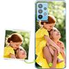 Coverpersonalizzate.it - Cover personalizzata compatibile per Samsung A32 5G con la tua foto o la tua frase - Custodia personalizzata in tpu trasparente