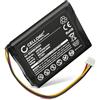 subtel, Batteria GPS Compatibile con Tomtom One XL, One XL Europe, One 3rd Edition (800mAh, 3.7V) Batteria di Ricambio F724035958 ICP553443AR LG ICP523450 C1