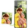 Coverpersonalizzate.it - Cover personalizzata compatibile per Samsung A21 con la tua foto o la tua frase - Custodia personalizzata in tpu trasparente