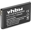 vhbw Batteria sostituisce Huawei HB5A2H per Smartphone Cellulare (1100mAh, 3,7V, Li-Ion)