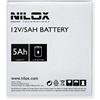 Nilox 17NXBA5A00001 Batteria di Ricambio per UPS, Acido piombo (VRLA), 5Ah 12V