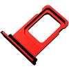 Mainhattan Mobile Porta Scheda Single Nano SIM per Apple iPhone 11 (A2221), Parte di Ricambio Originale, Rosso
