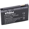 vhbw Batteria per cellulari e Smartphone Motorola Razr V3m, V3T, V3xx, V3Z sostituisce 22320, BA700, SNN5696 vhbw Li-Ion 850mAh (3.7V)