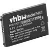 vhbw Li-Ion Batteria 900mAh (3.7V) per cellulari e smartphone Medion MD2201, MD97100, MD97200, Telecom Italia Aladino Flip sostituisce LP043450A.