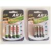 B-BLACK COPPIA DI BUSTER BATTERIE RICARICABILI AA 2800 mAH + AAA 1250 mAH PILE STILO UNIVERSALI Ni-Mh