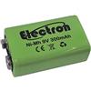 Electron Pila Batteria ricaricabile Ni-Mh 9V 300mAh 9 volt nimh accumulatore battery