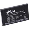 vhbw batteria sostituisce Huawei HB4A1H, HBU83S per smartphone cellulare (950mAh, 3,7V, Li-Ion)
