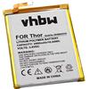 vhbw batteria compatibile con Vernee Thor smartphone cellulare (2800mAh, 3,8V, Li-Poly)