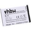 vhbw Batteria Li-Ion per cellulare Smartphone Nokia Lumia 520.2, 521, 525, 525.2, 526, 530, 530 Dual SIM sostituisce BL-5J 1350mAh (3.7V)
