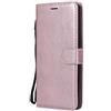 DENDICO Cover per Galaxy S9 Plus, Portafoglio PU Custodia in Pelle, Flip Libro TPU Bumper Caso per Samsung Galaxy S9 Plus - Rosa
