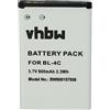 vhbw Li-Ioni Batteria 900mAh (3.7V) compatibile con Cellulare, Smartphone BBA-07, BK-BL-4C, BL-4C, BP-121, C4C08T, C4C50T, C4C60T, C4C85T sostituisce BBA-07, BK-BL-4C.
