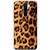 Mixroom - Cover Custodia Back Case in TPU Silicone Morbido per Xiaomi Redmi Note 8 PRO Fantasia Leopardato Marrone M757