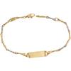 Gioielleria Lucchese Oro Bracciale per bambini in oro giallo e bianco 803321726878