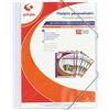 Grafoplás 39842000 Maxiplass - Cartella personalizzabile con spirale, 20 buste trasparenti, multicolore, 30,5 x 24 x 14