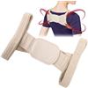 ZJchao Cintura per la postura della spalla e della schiena, versione di aggiornamento Istruttore di postura per un sostegno forte alleviare il dolore alle ascelle Stabilizzatore della schiena(S-beige)