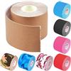 ZESLIV Tape Kinesiologico 5 m x 5 cm Nastro Kinesiologico impermeabile ed elastico Kinesio Tape Tape Kinesiologico Muscolare Cerotto Kinesiology Tape Nero