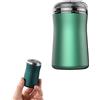 Qklovni Rasoio elettrico tascabile lavabile, rasoio elettrico portatile da viaggio, per uomo, ricarica rapida USB, impermeabile e silenzioso, regalo per fidanzato, marito, padre (verde)