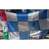 bandierone GIGANTE NAPOLI CAMPIONI scacchi Scudetto 320x220 cucito bandiera