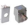 Telewire presa Satellite terminale 0dB diretta passaggi CC + Frontalino Axolute argento 4676 - 4602F