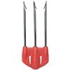 SEAC Killer Special, Fiocina a 3 Punte in Acciaio Brunito Temperato Unisex Adulto, Rosso, Standard